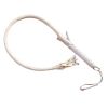White Horse Crops Long Braided Whip Riding Crop,70 cm