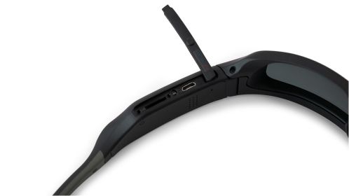 Polarized High Resolution Camera Eyewear Video Recorder w/ Rechargeable Battery