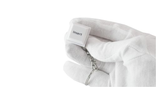 LED Insert Keyboard with Unique keychain and Top Quality Edition