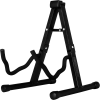 5 Core Guitar Stand Floor A Frame Adjustable Folding Holder With Rubber Feet Heavy Duty Electric Acoustic Bass Cello Stands Pair - GSS BLK